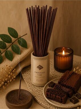 🍫✨ Chocolate Cake Incense Sticks ✨🍫